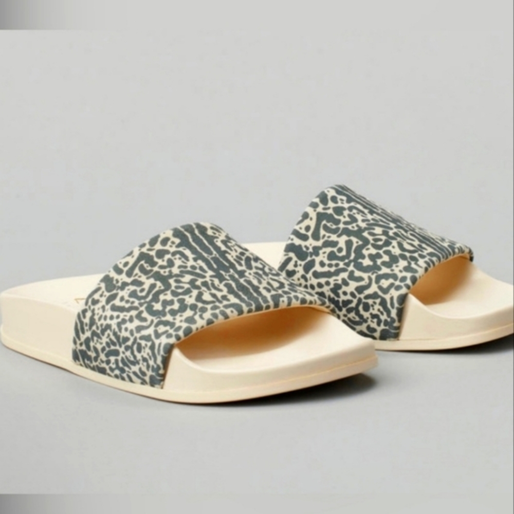 New Luxury Lita by Ciara King Cheetah Made in Italy Slides Sandal 41 10